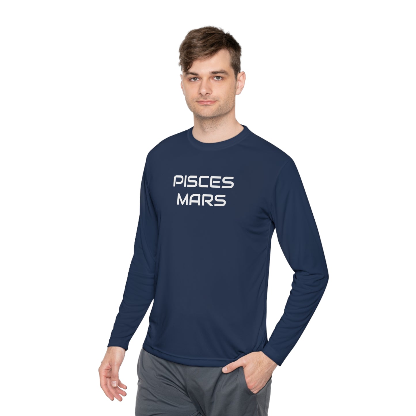 Pisces Mars  Lightweight Long Sleeve Tee