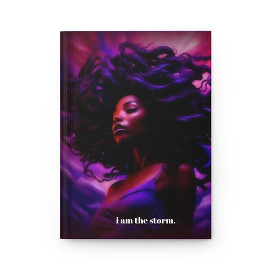 I Am the Storm Hardcover Journal