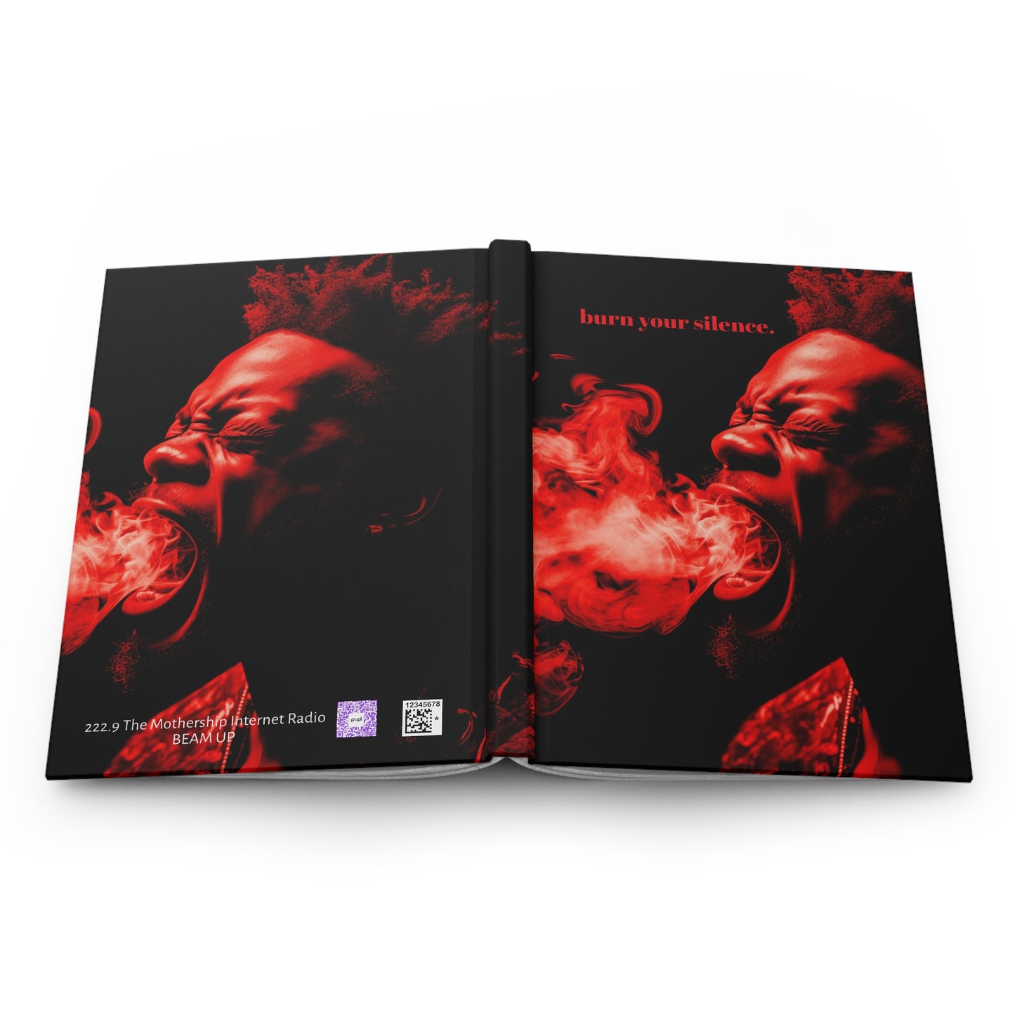 Burn Your Silence Hardcover Journal