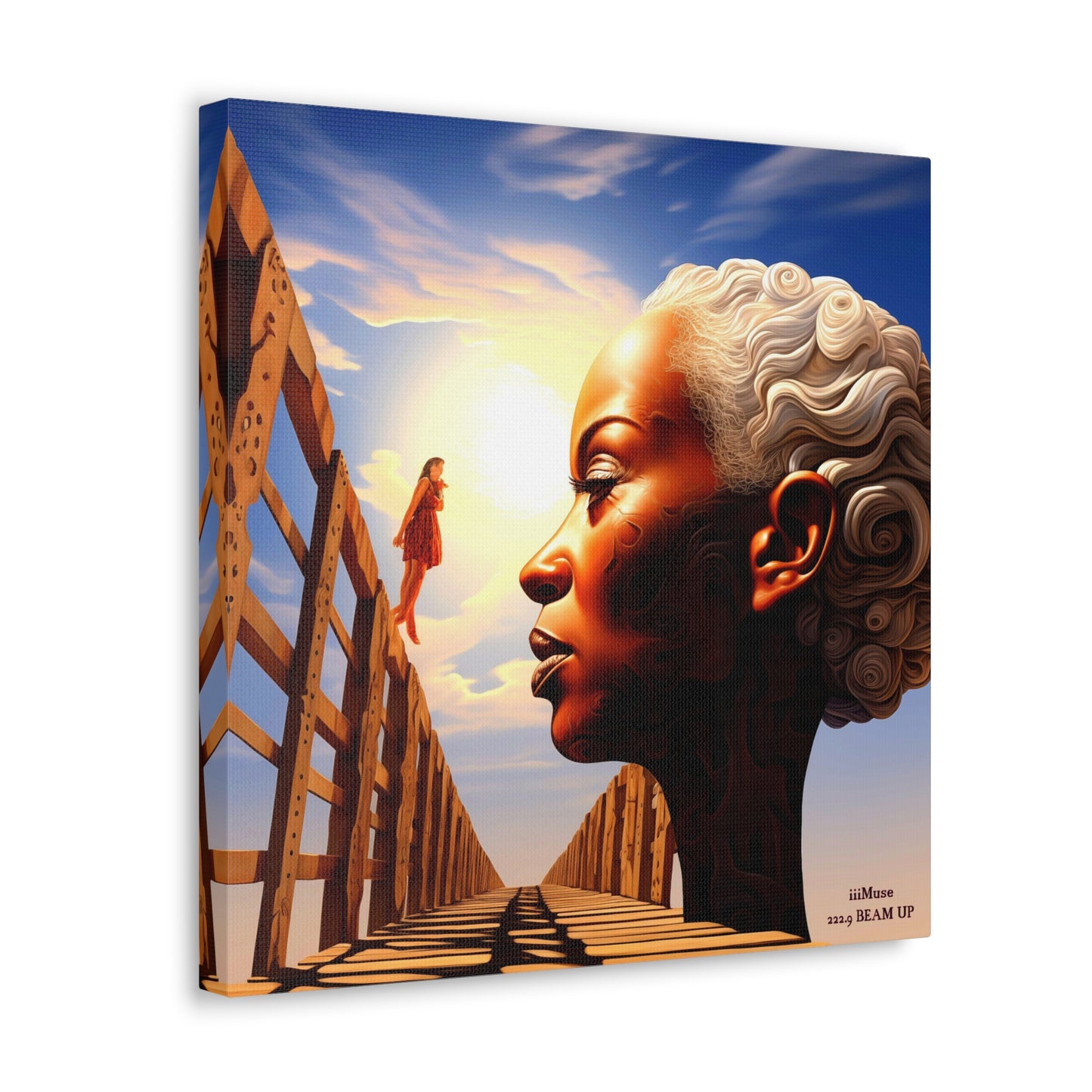 Wisdom is the Bridge to the Youth - A Gallery Canvas