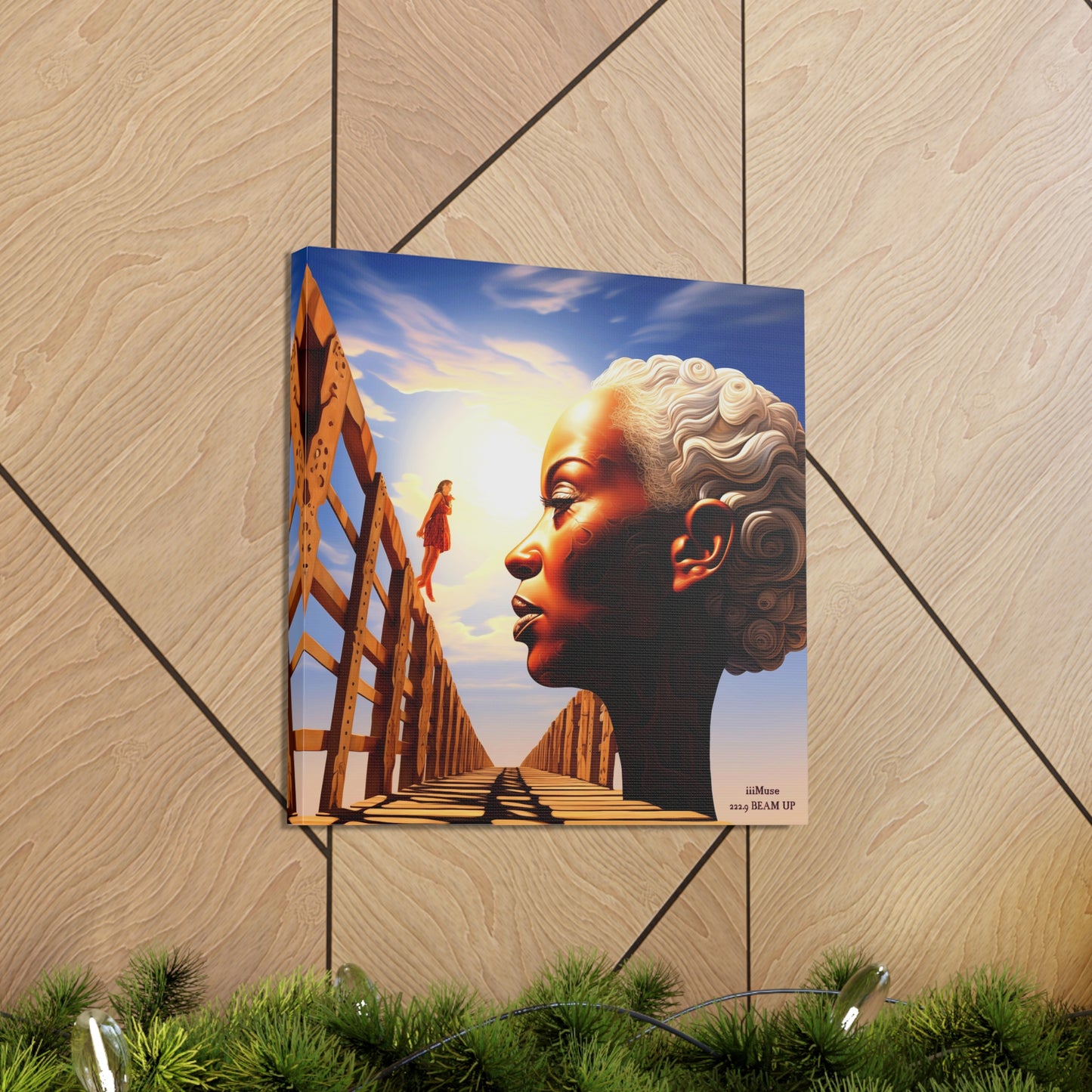 Wisdom is the Bridge to the Youth - A Gallery Canvas