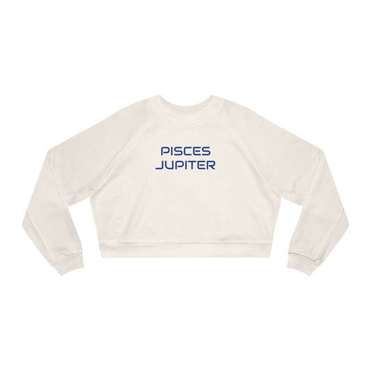 Pisces Jupiter Women's Cropped Fleece Pullover