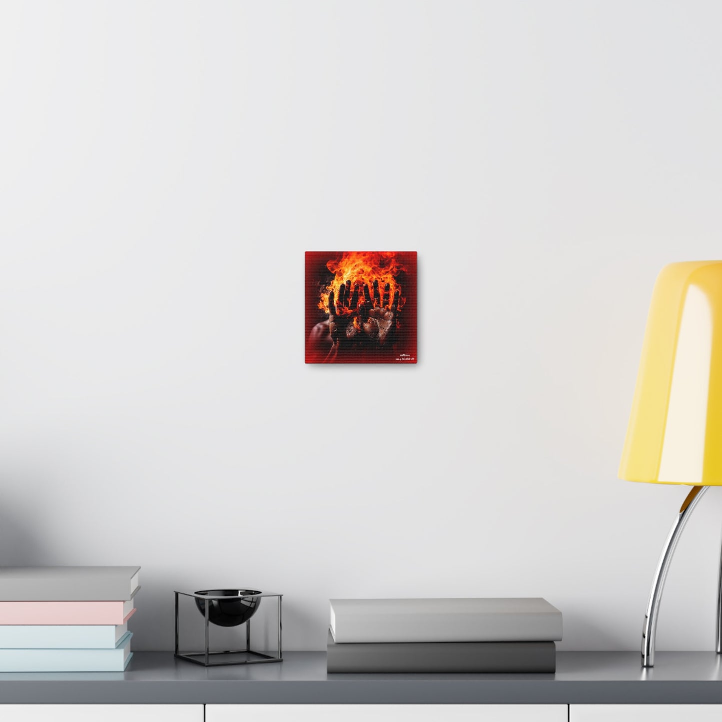 Fire in My Hands - A  Gallery Canvas