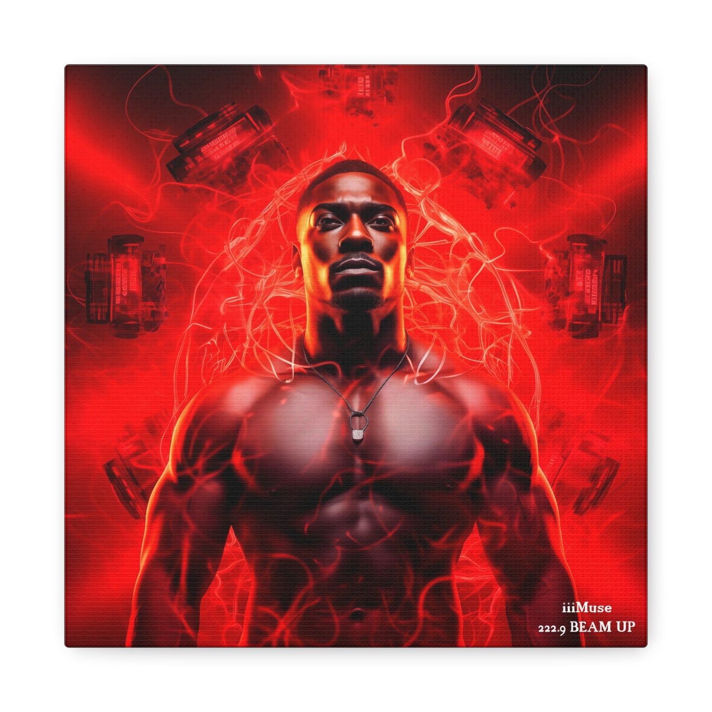 Sango's Electric Gallery Canvas