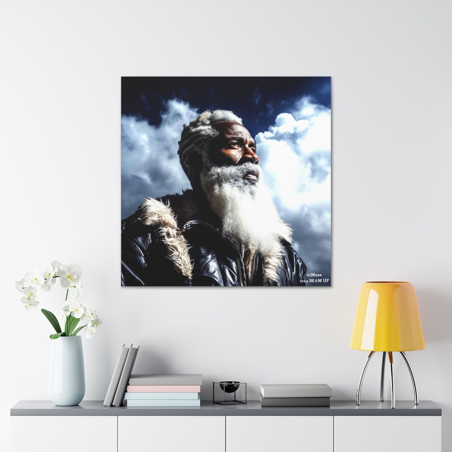 Obatala in Real Time - A Gallery Canvas