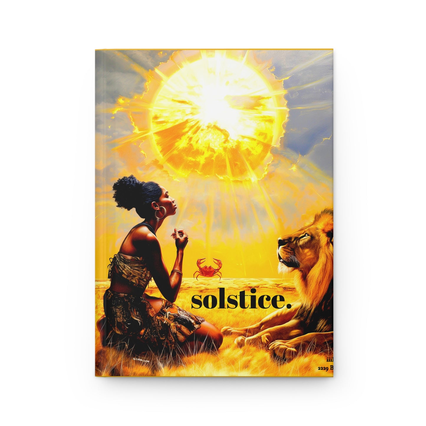 Summer Solstice Matte Hardcover Journal