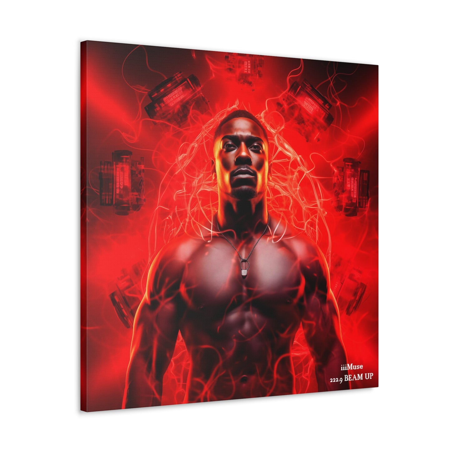 Sango's Electric Gallery Canvas