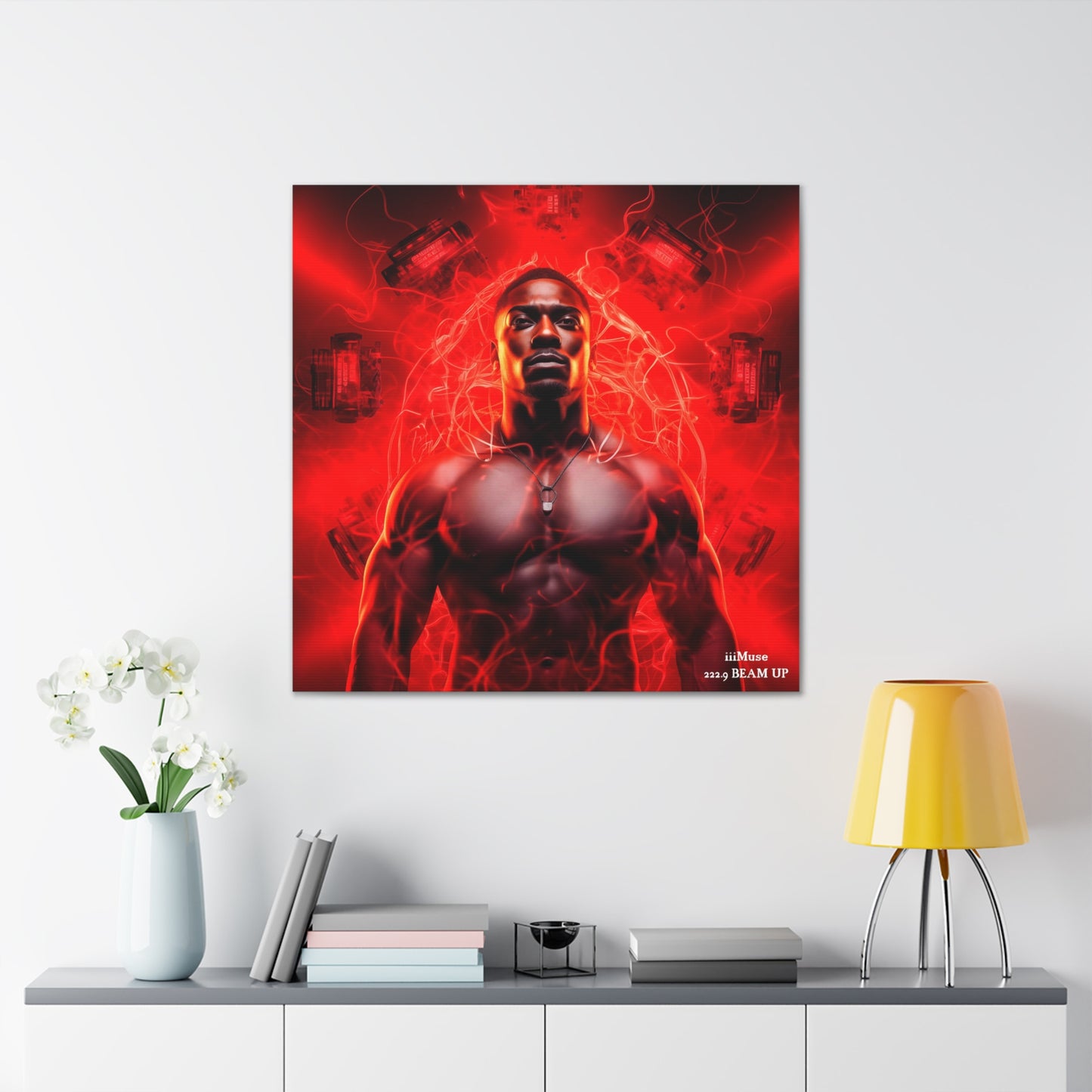 Sango's Electric Gallery Canvas