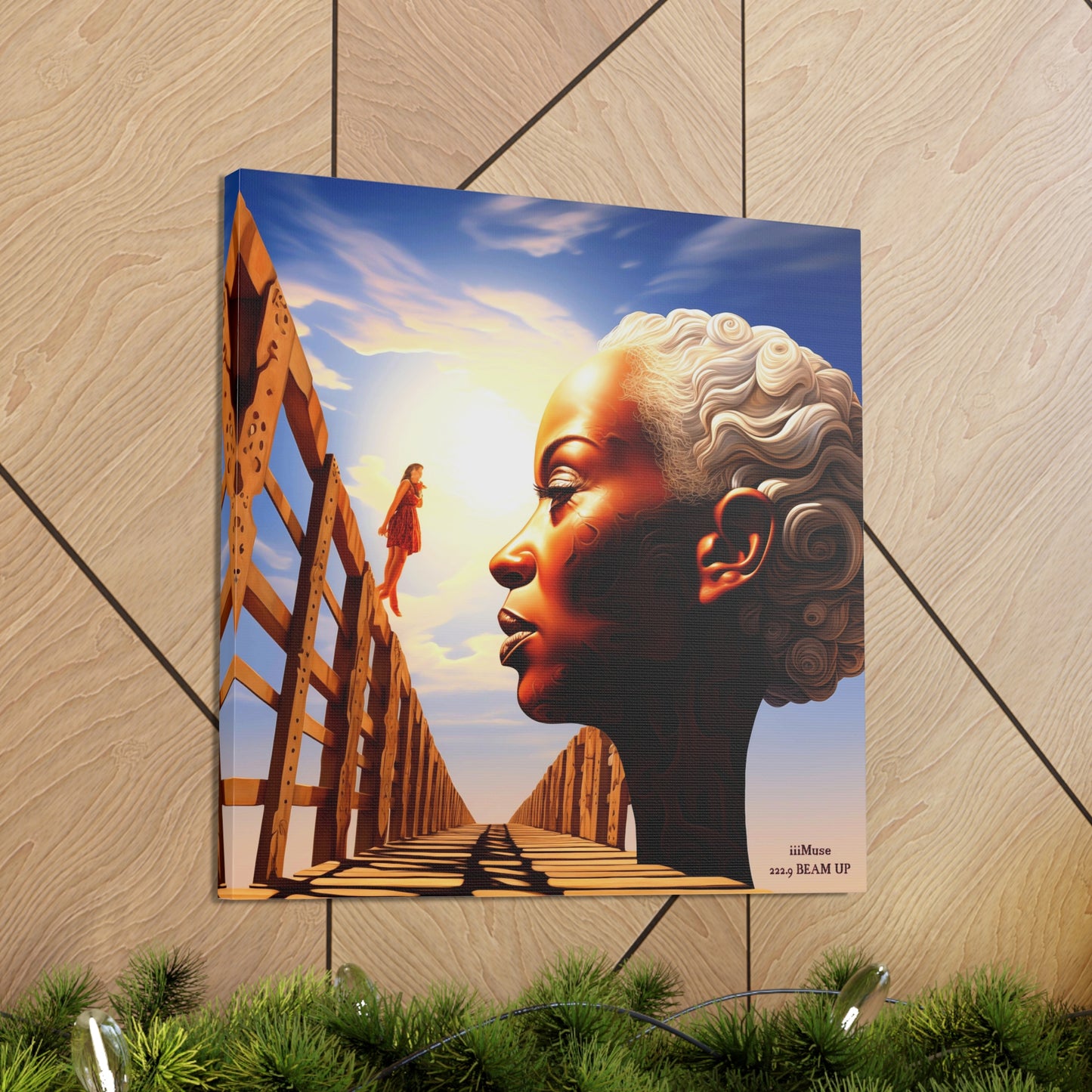 Wisdom is the Bridge to the Youth - A Gallery Canvas