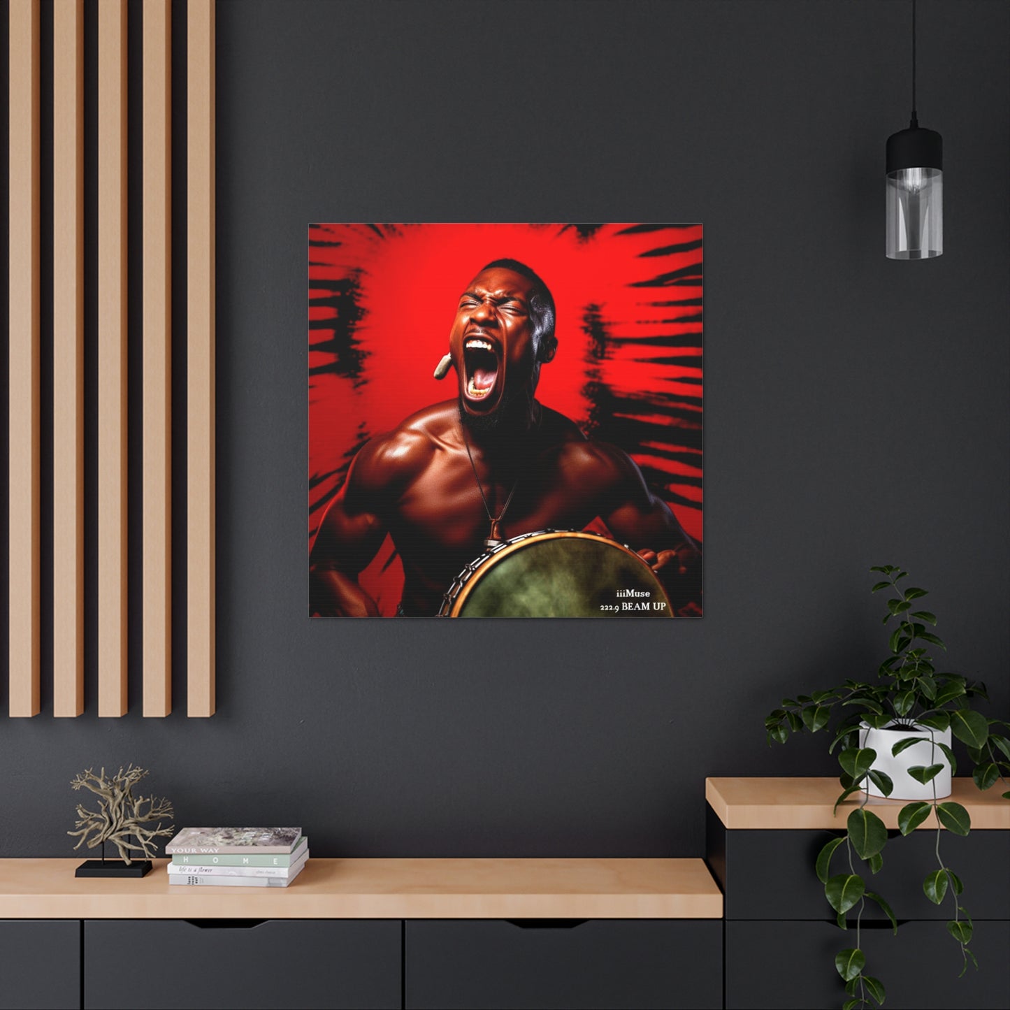 King Drummer - A Gallery Canvas