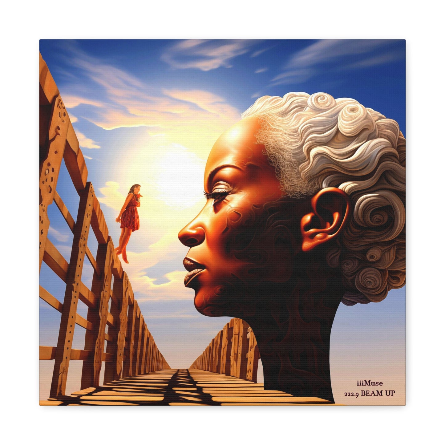 Wisdom is the Bridge to the Youth - A Gallery Canvas