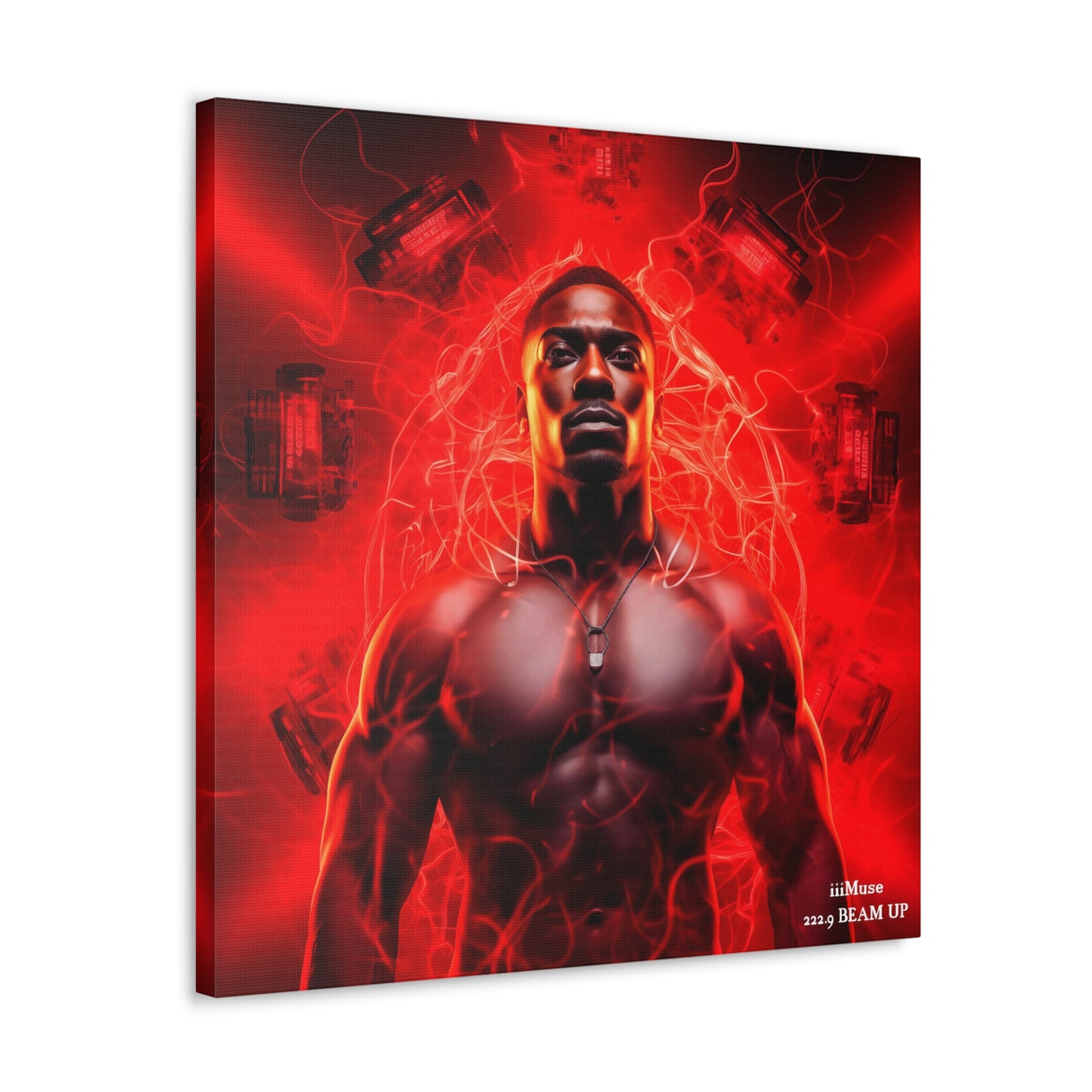 Sango's Electric Gallery Canvas