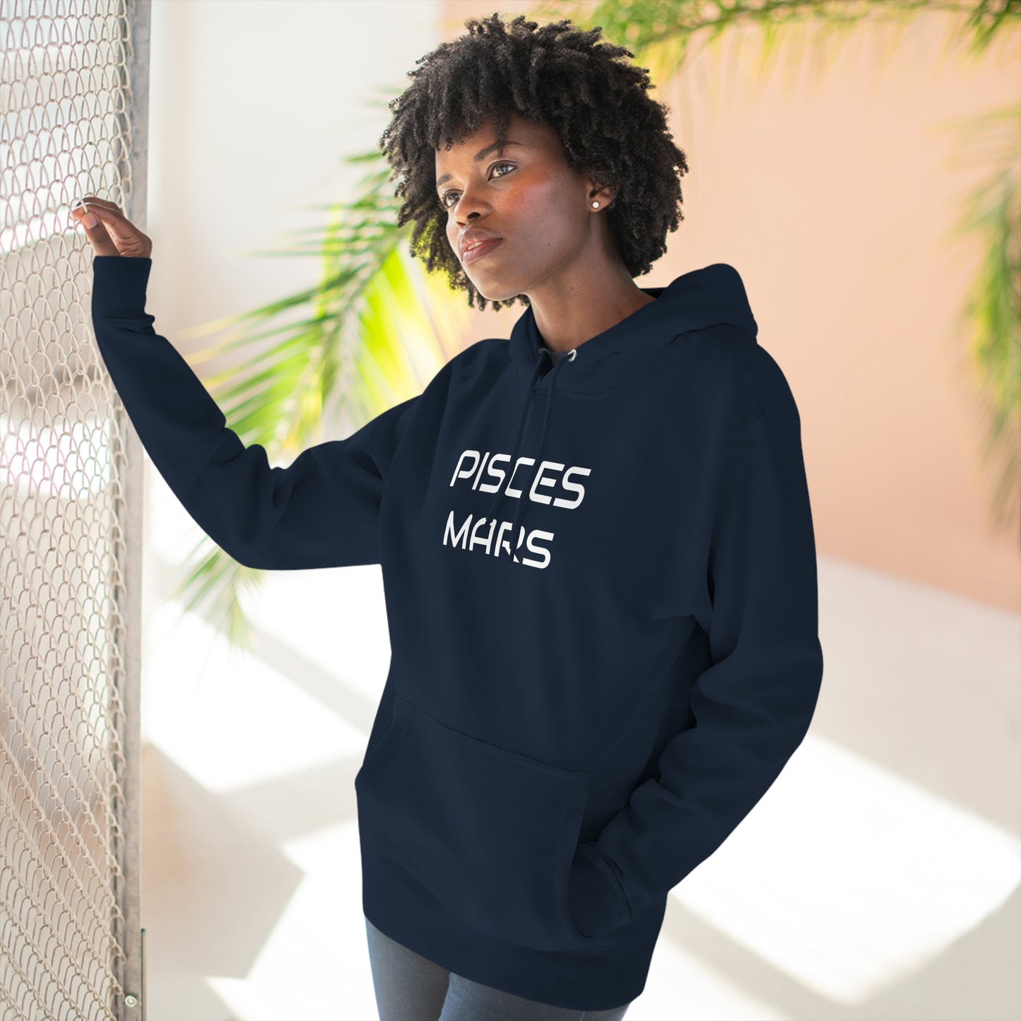 Pisces Mars Fleece Hoodie