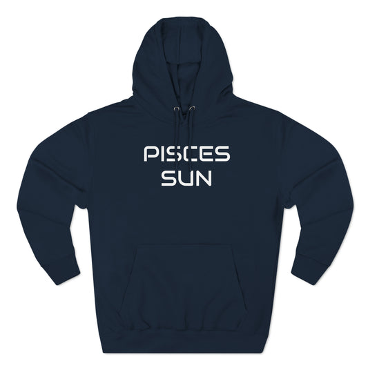 Pisces Sun Fleece Hoodie