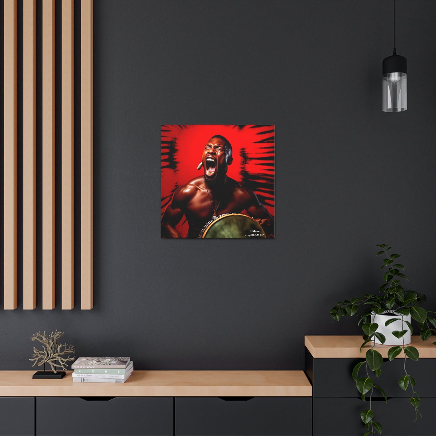 King Drummer - A Gallery Canvas