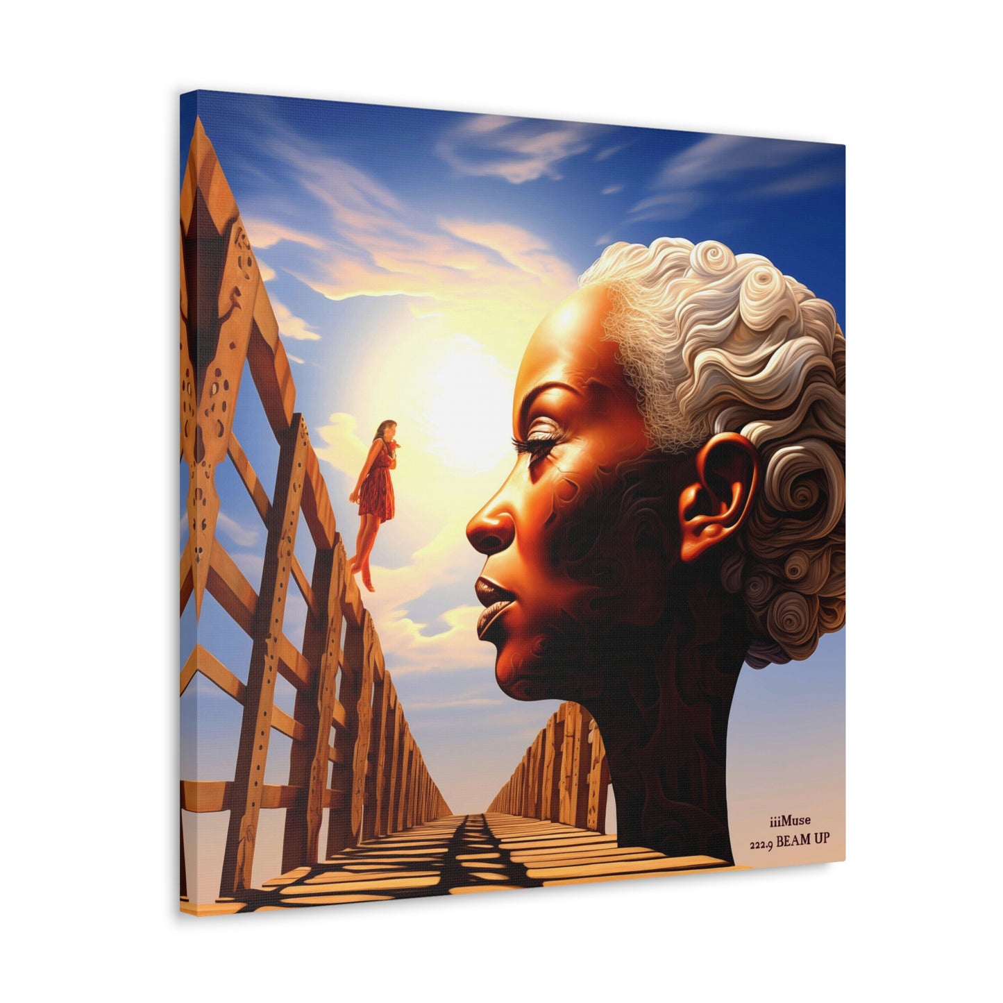 Wisdom is the Bridge to the Youth - A Gallery Canvas