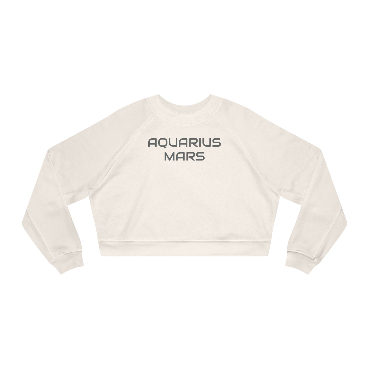 Aquarius Mars Women's Cropped Fleece Pullover