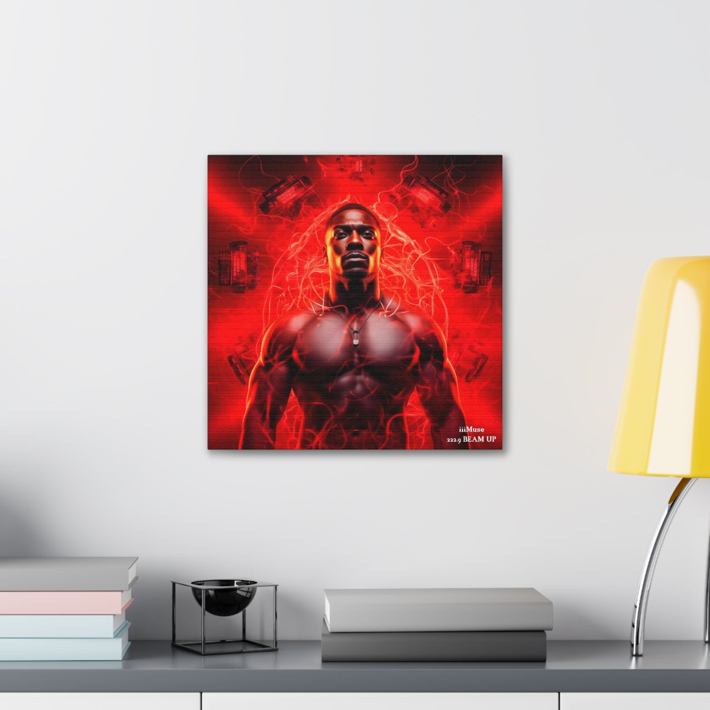 Sango's Electric Gallery Canvas