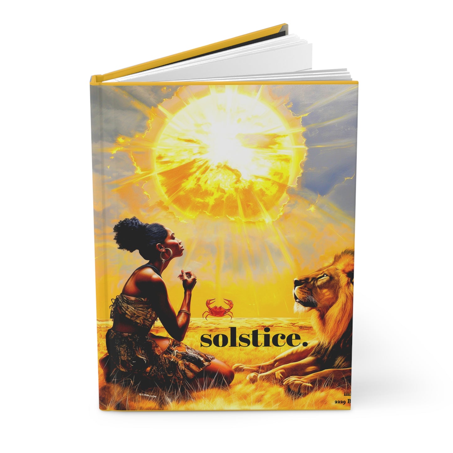 Summer Solstice Matte Hardcover Journal