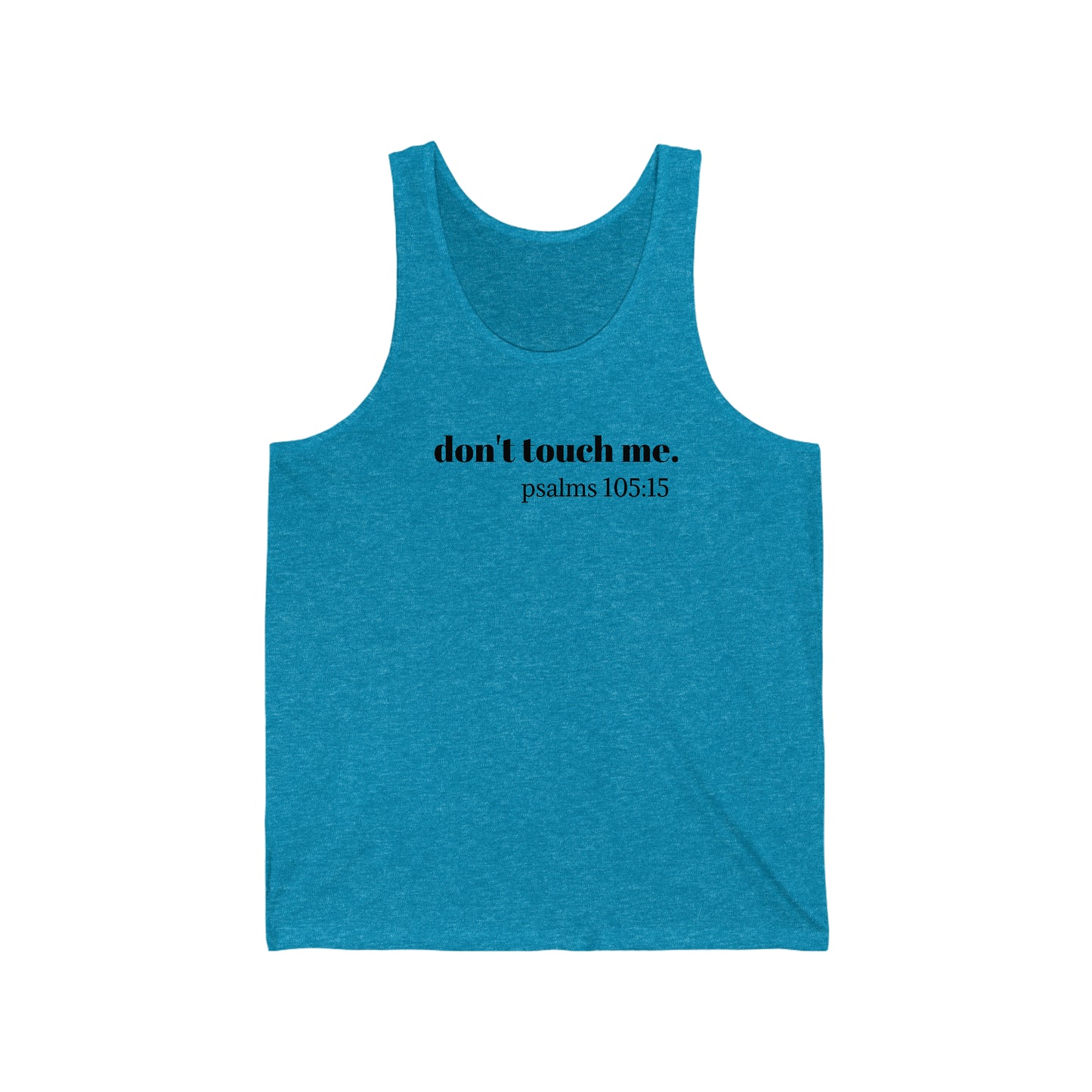 Don't Touch Me Jersey Tank