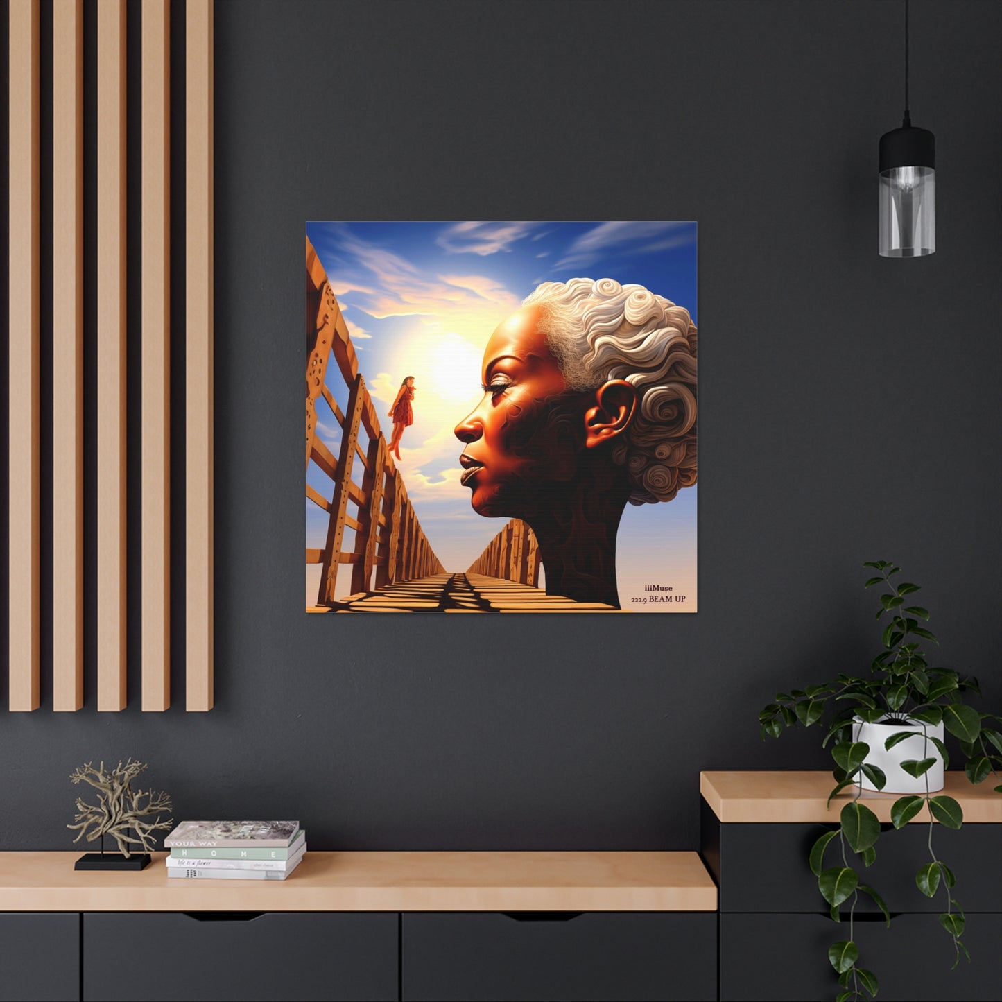 Wisdom is the Bridge to the Youth - A Gallery Canvas