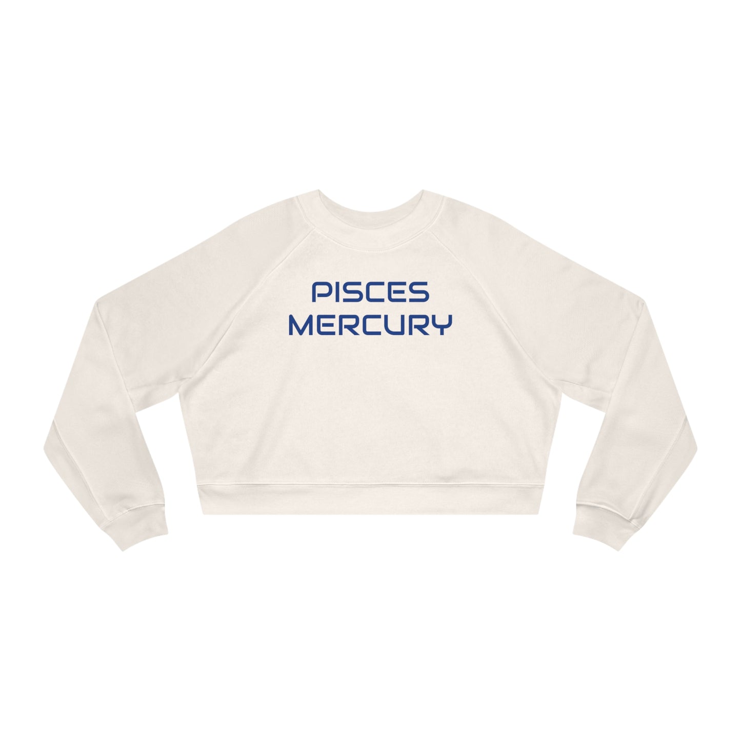 Pisces Mercury Women's Cropped Fleece Pullover