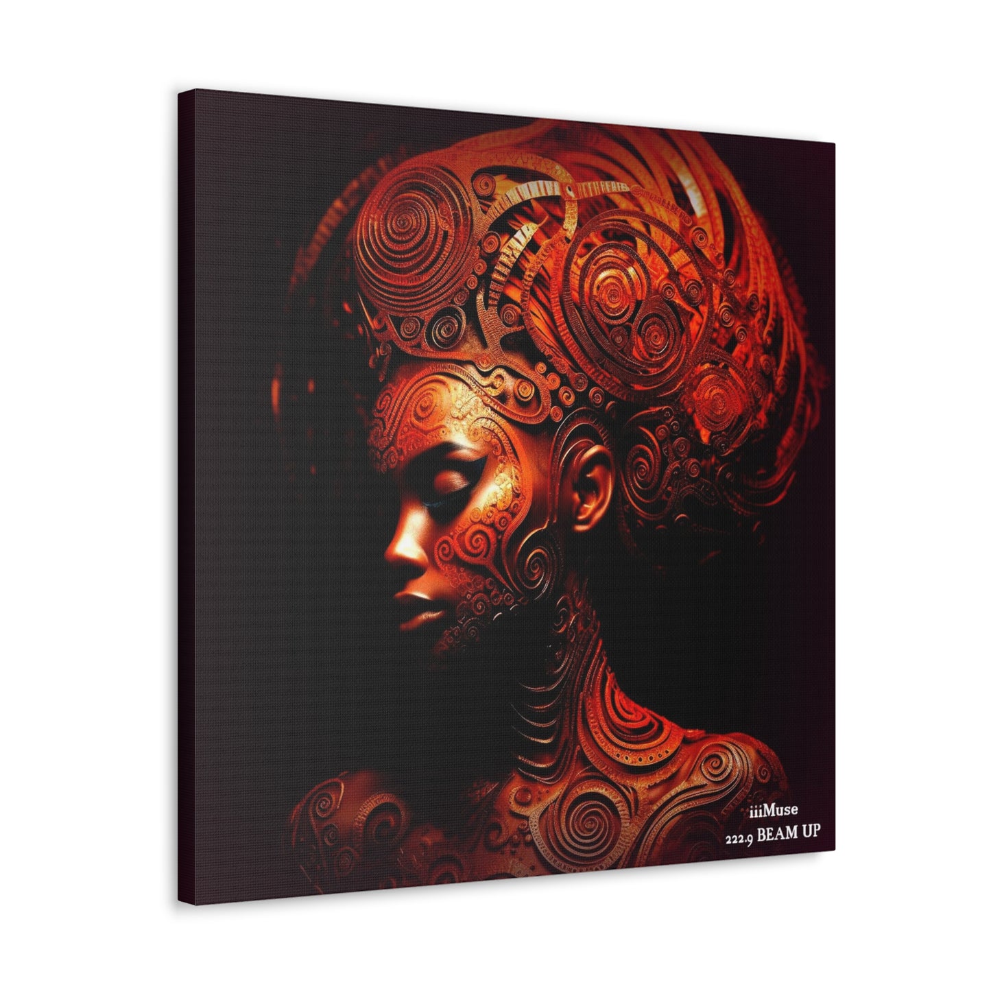 Oya in All of Her Copper Glory- A Gallery Canvas