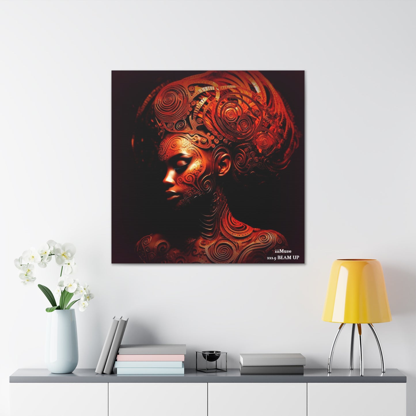 Oya in All of Her Copper Glory- A Gallery Canvas