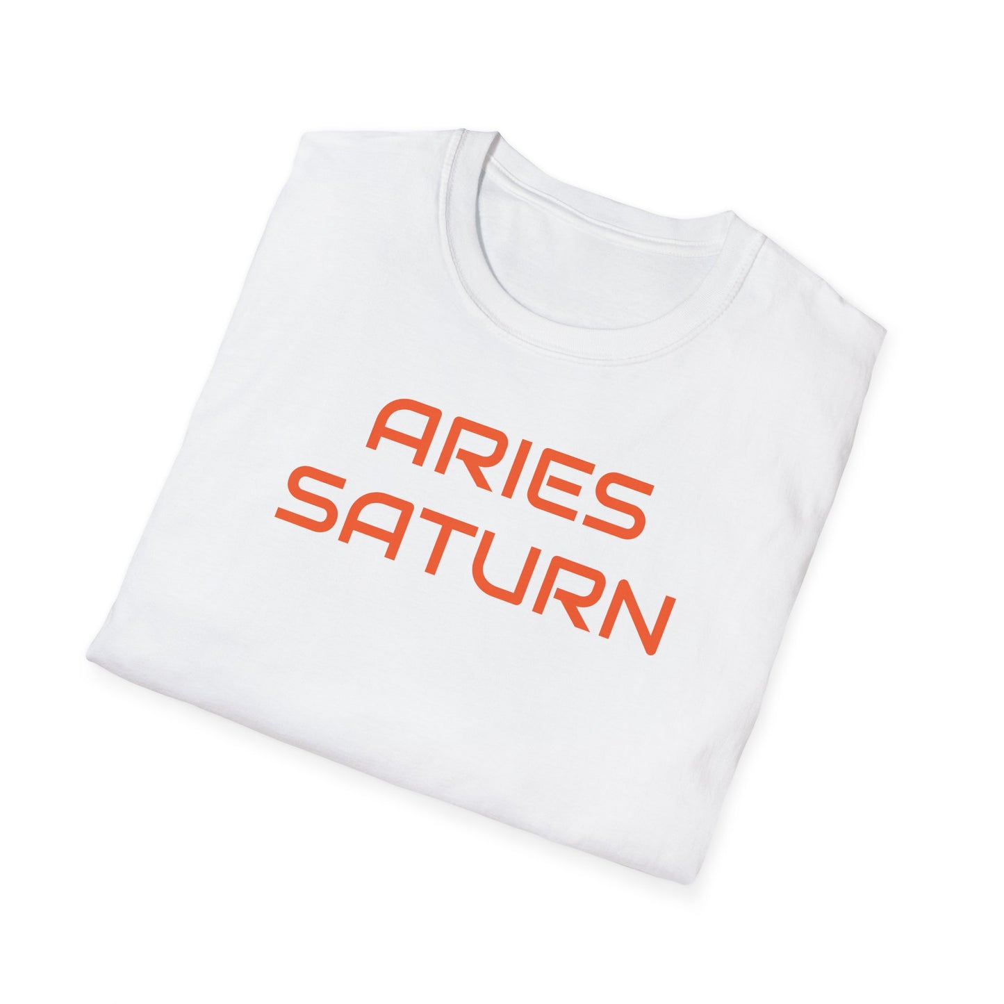 Aries Saturn Softstyle T-Shirt