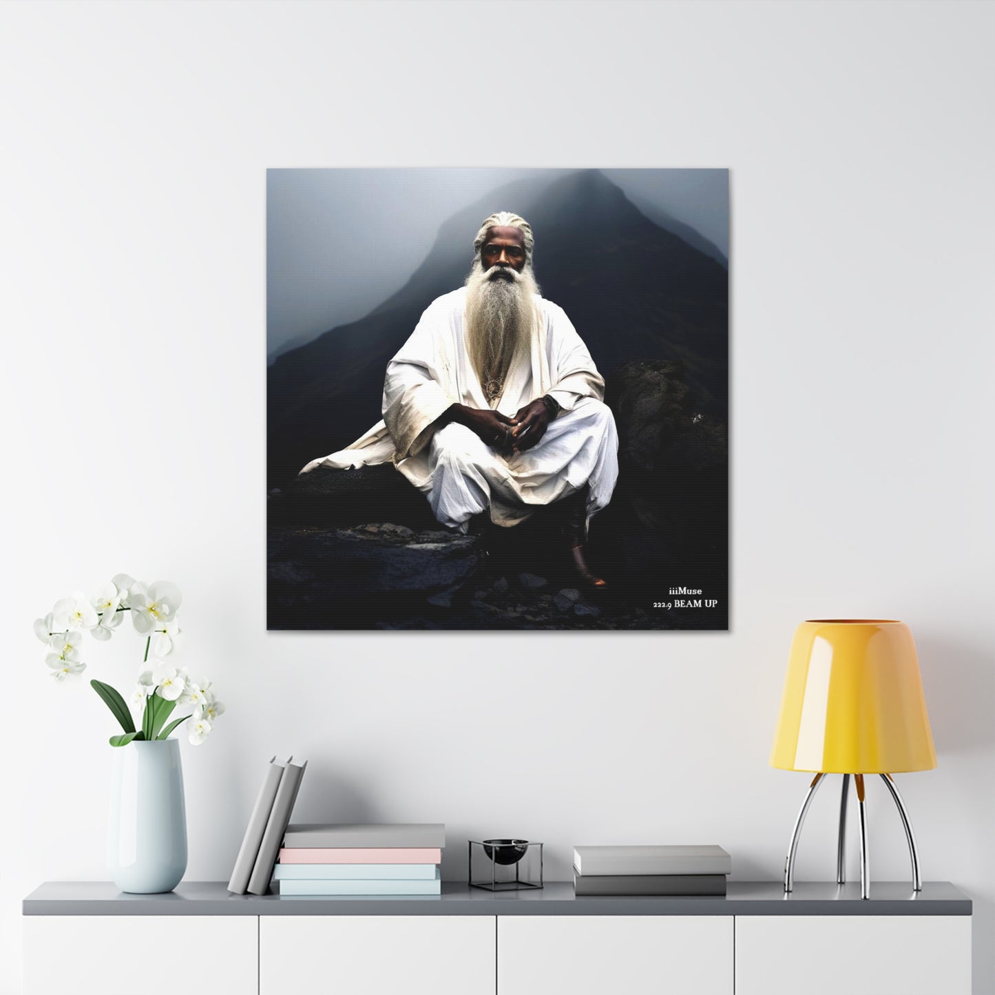 He on the Mountaintop-  A Gallery Canvas