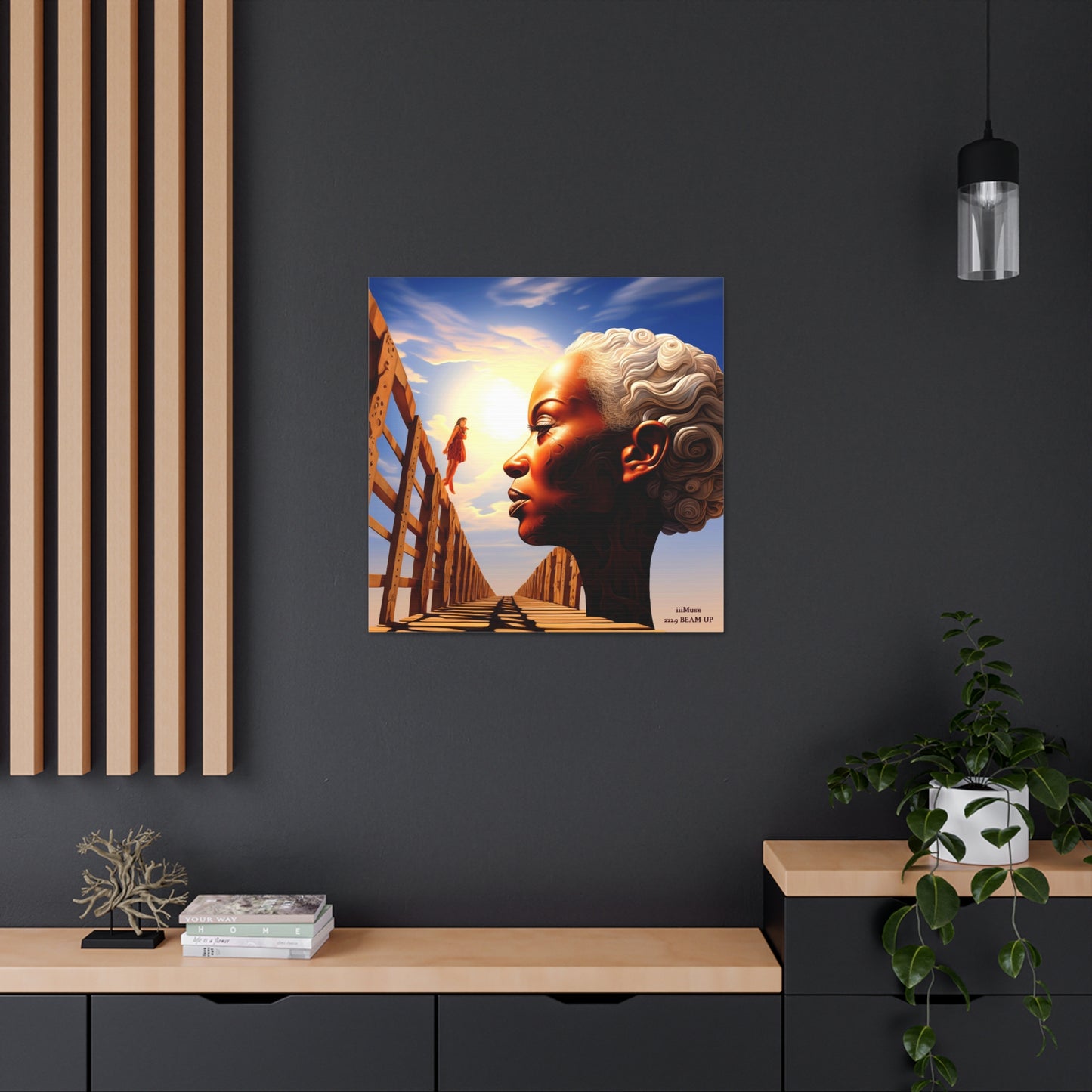 Wisdom is the Bridge to the Youth - A Gallery Canvas
