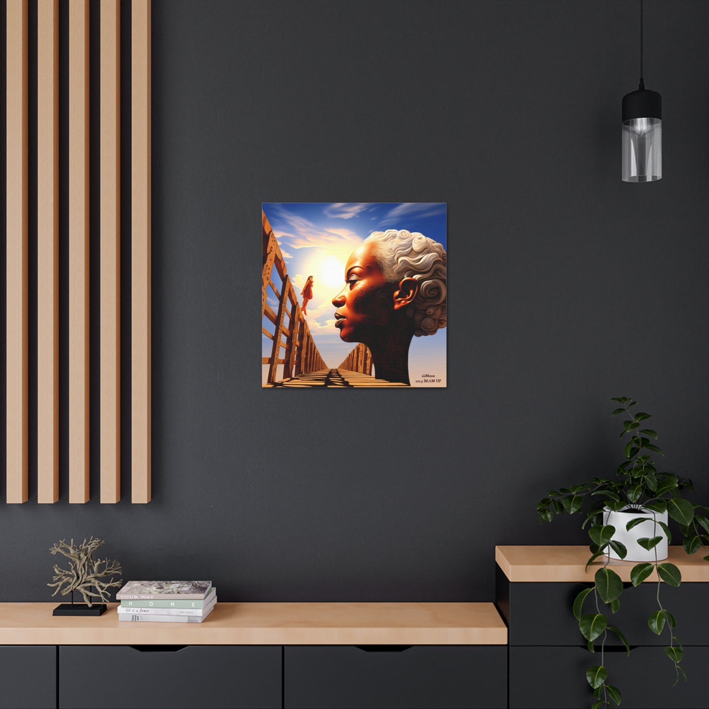 Wisdom is the Bridge to the Youth - A Gallery Canvas