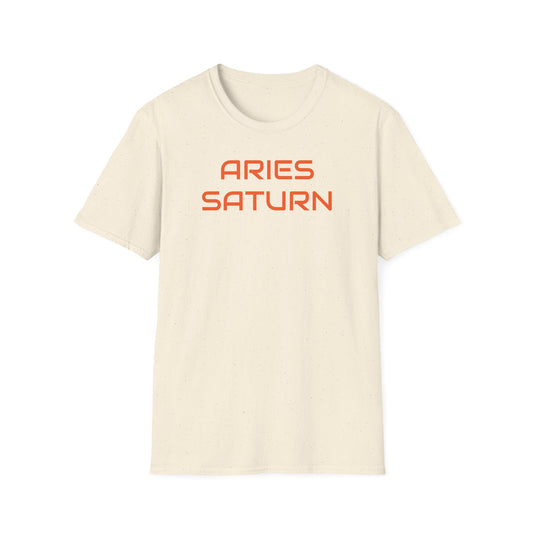 Aries Saturn Softstyle T-Shirt