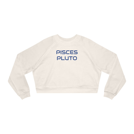 Pisces Pluto Women's Cropped Fleece Pullover
