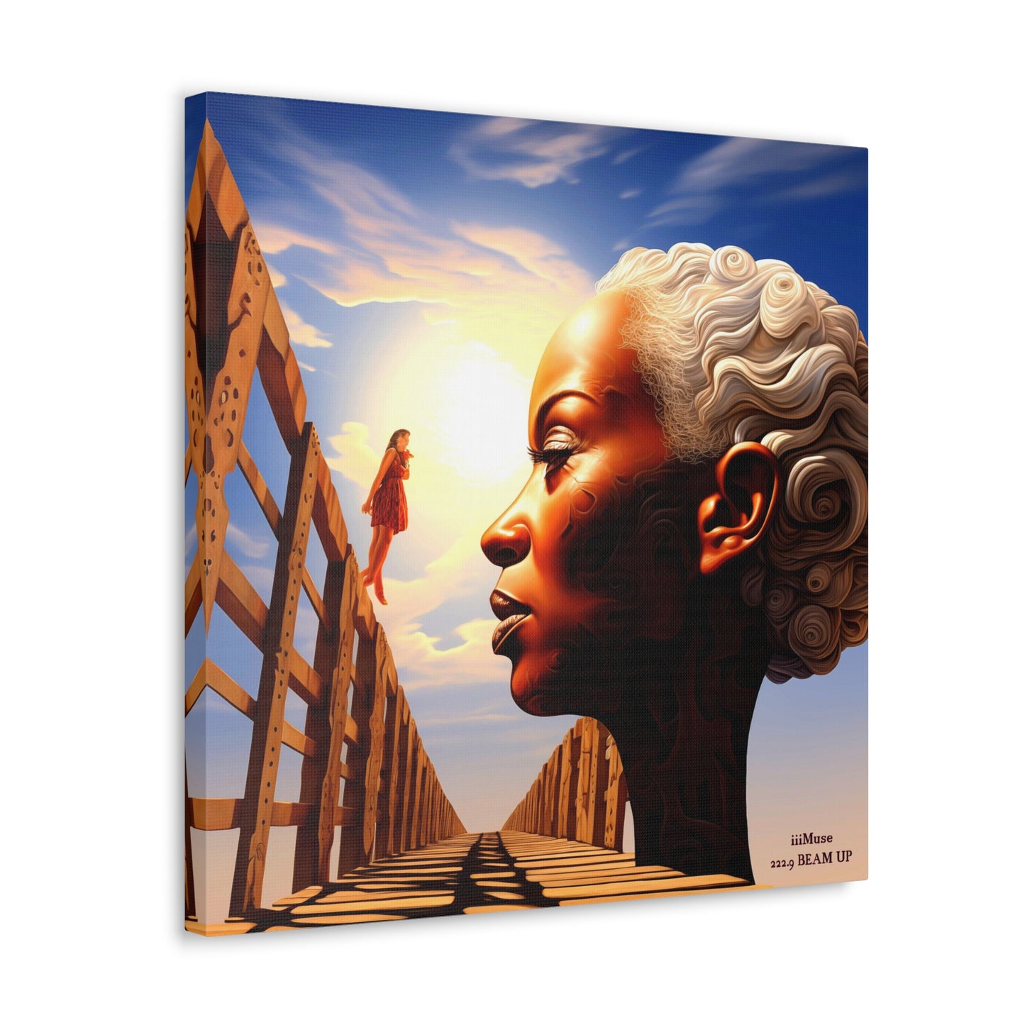 Wisdom is the Bridge to the Youth - A Gallery Canvas