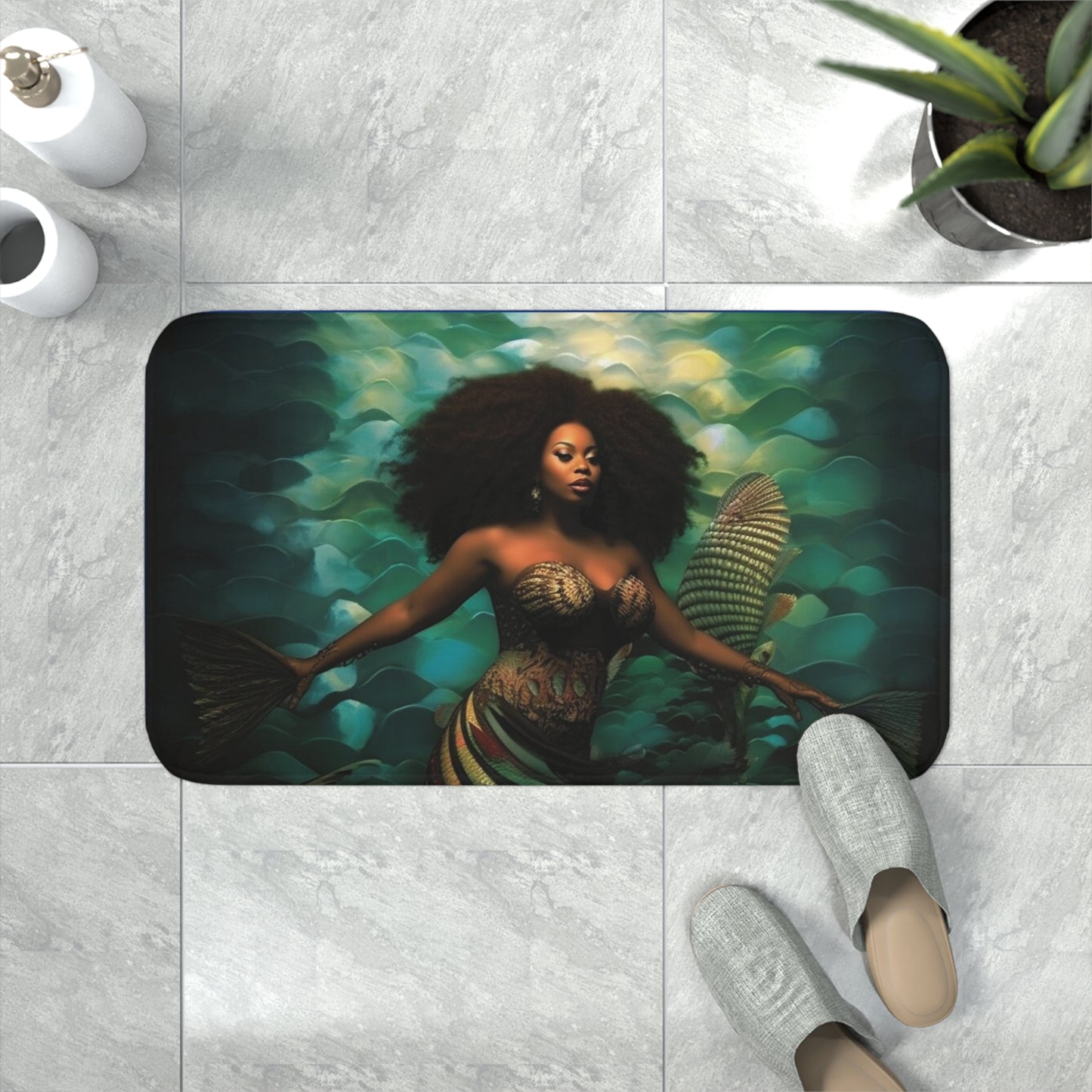 Yemoja Memory Foam Bath Mat