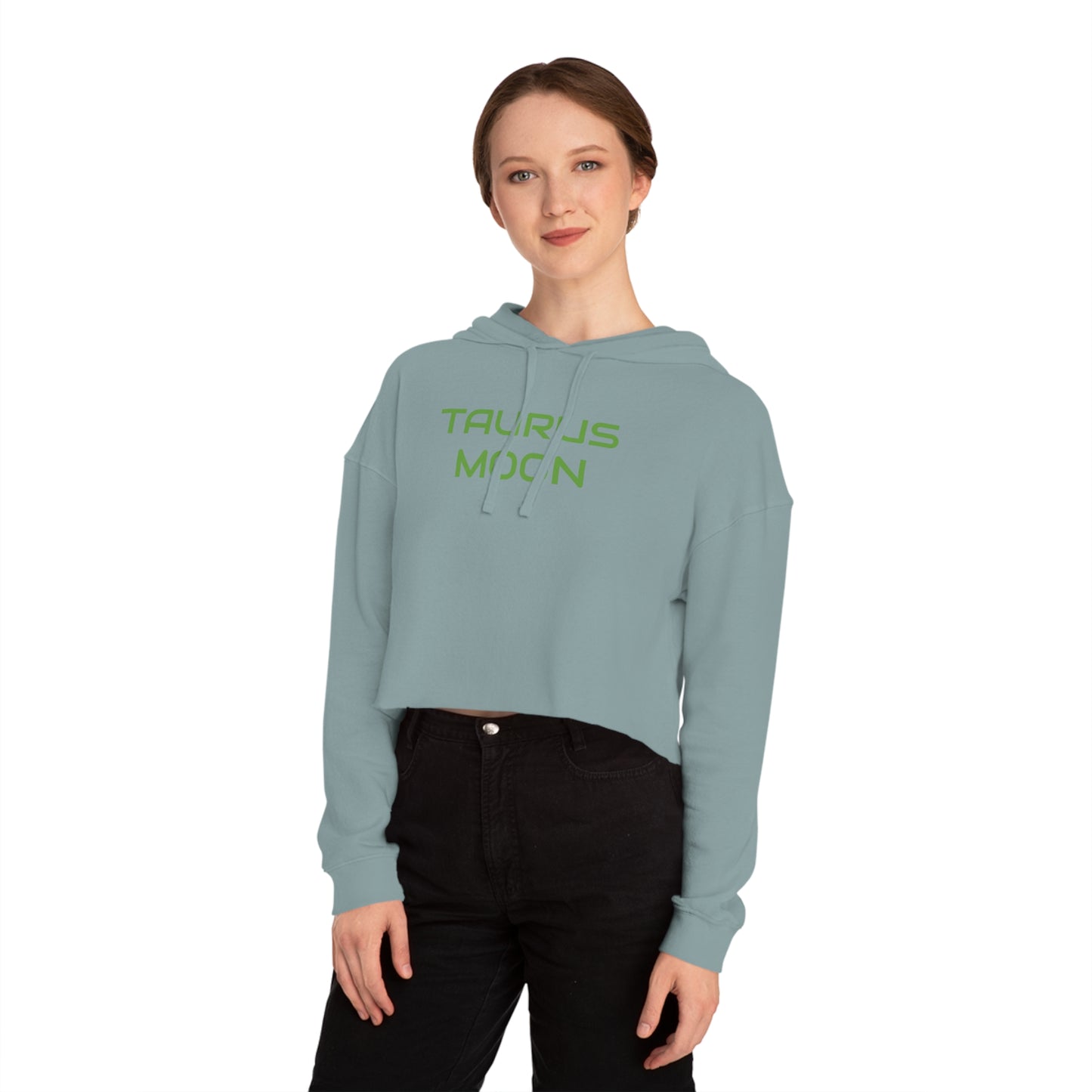 Taurus Moon Women’s Cropped Hoodie