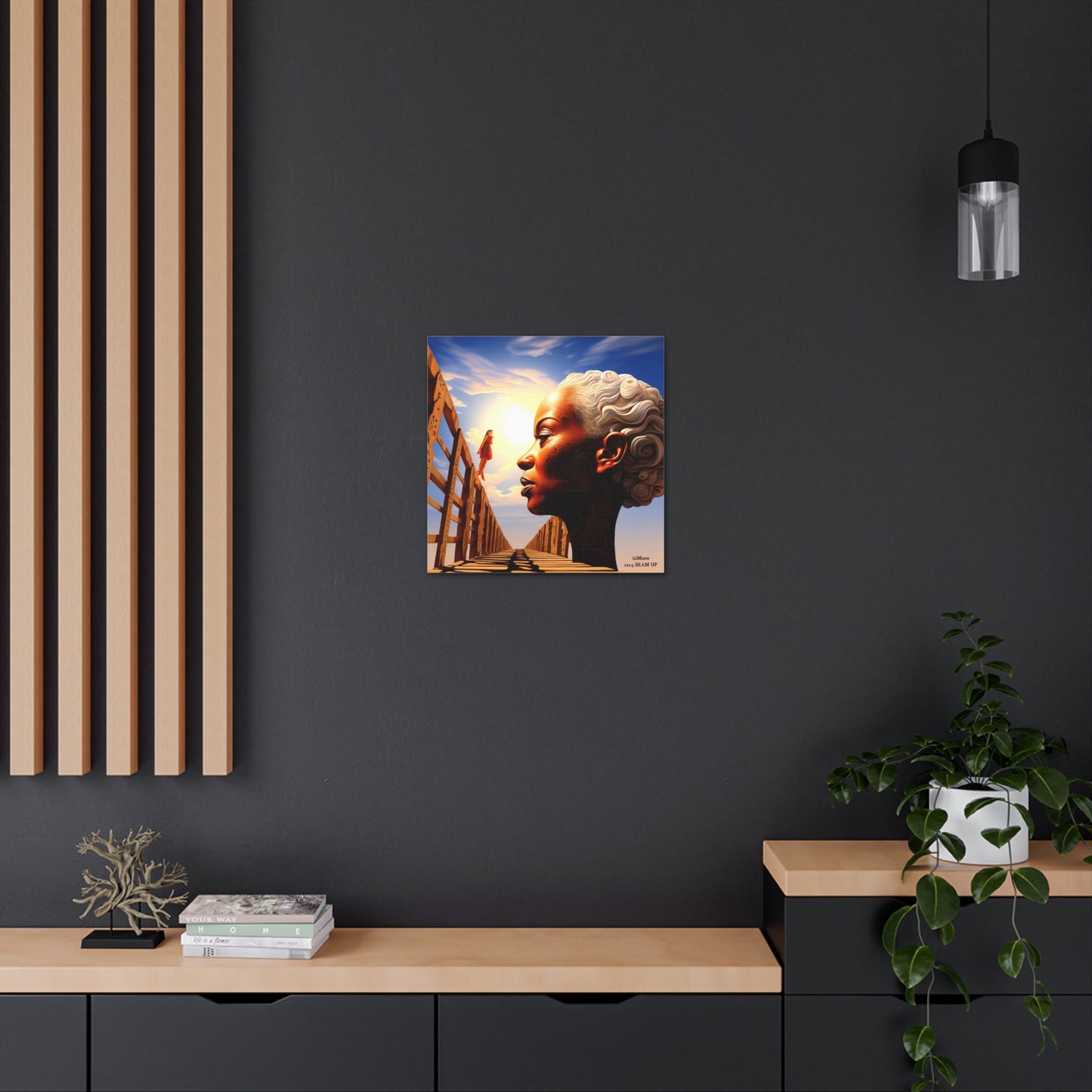 Wisdom is the Bridge to the Youth - A Gallery Canvas