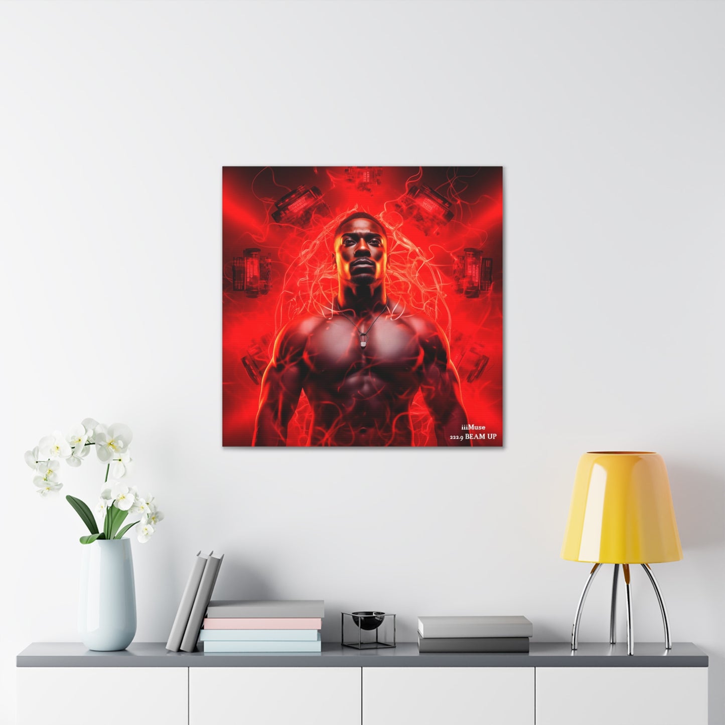 Sango's Electric Gallery Canvas