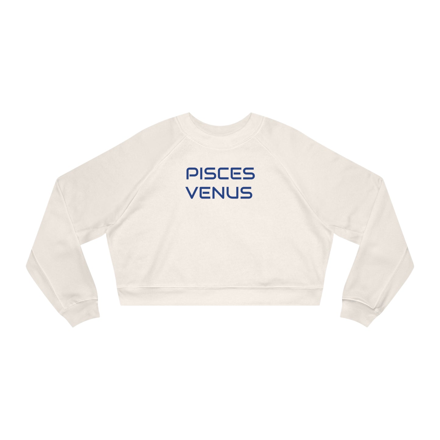 Pisces Venus Women's Cropped Fleece Pullover