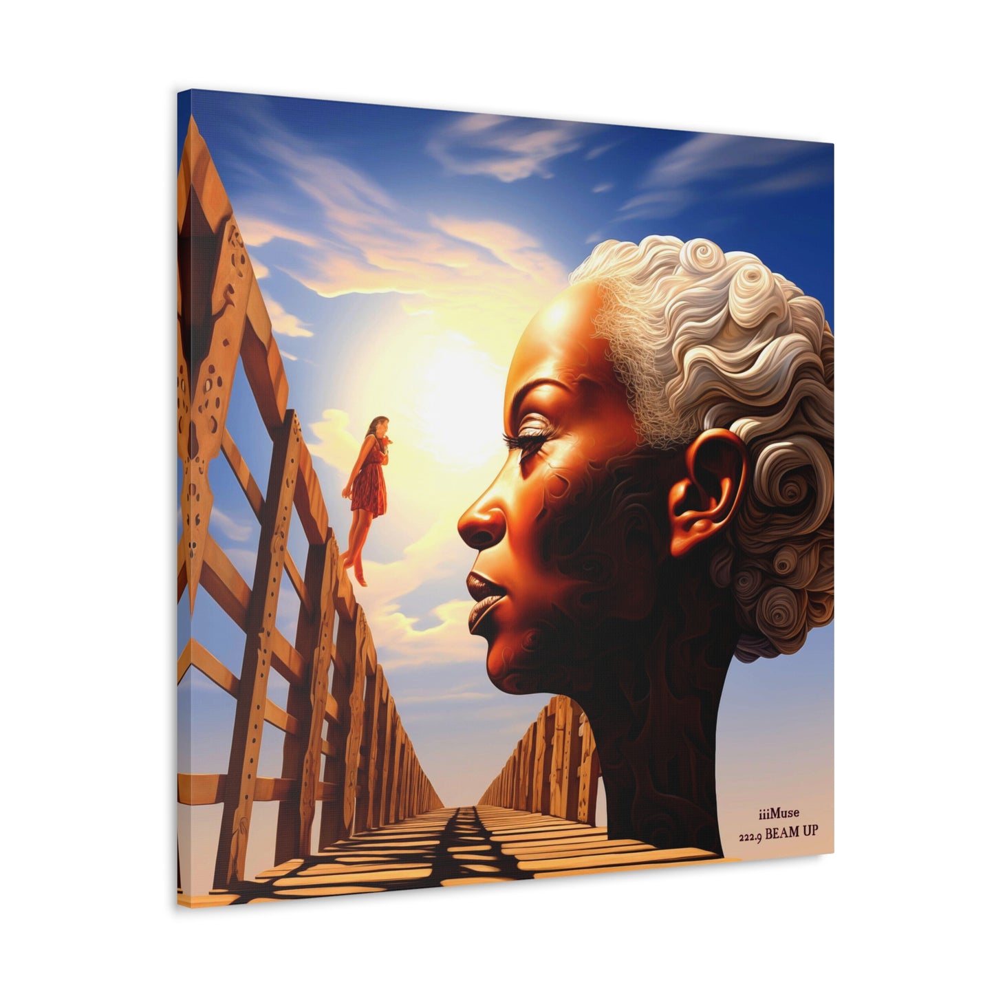 Wisdom is the Bridge to the Youth - A Gallery Canvas