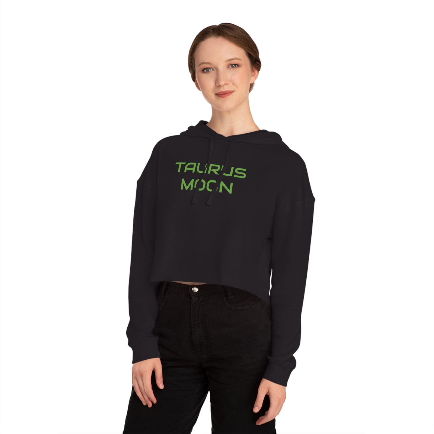 Taurus Moon Women’s Cropped Hoodie