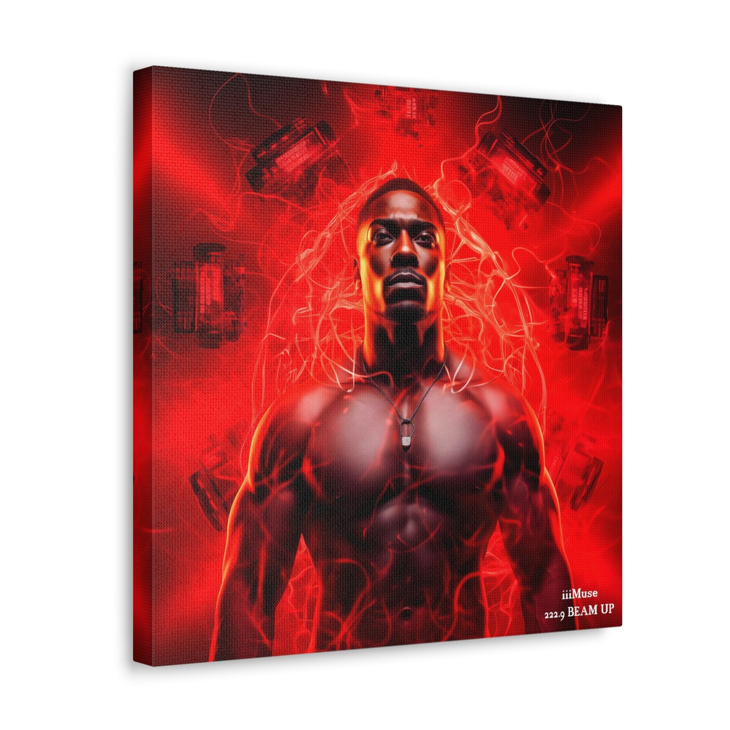 Sango's Electric Gallery Canvas