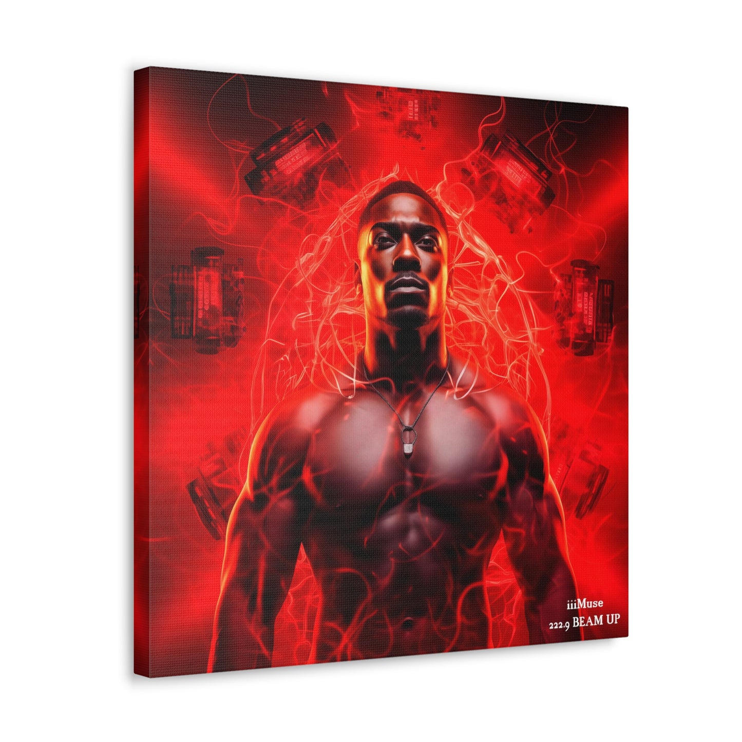 Sango's Electric Gallery Canvas