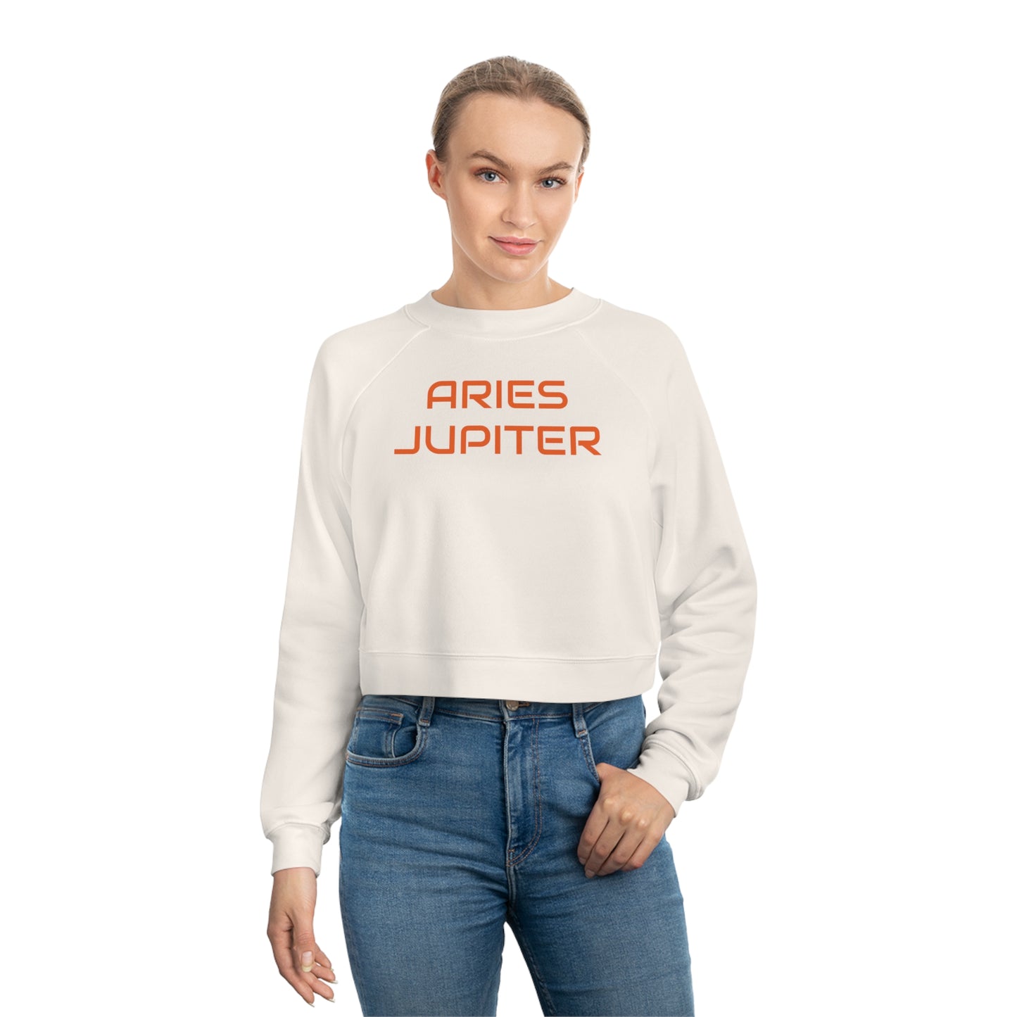 Aries Jupiter Women's Cropped Sweater